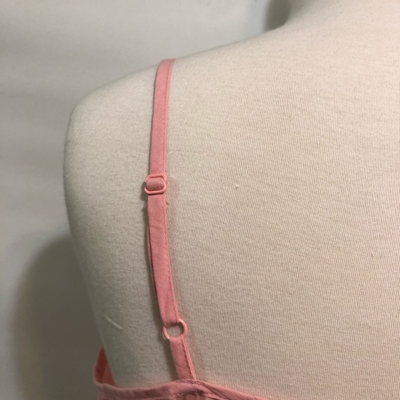 Tahari pajama pink tank top  L NWT cotton - Picture 7 of 11
